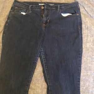 Old navy curvy mid-rise skinny jeans